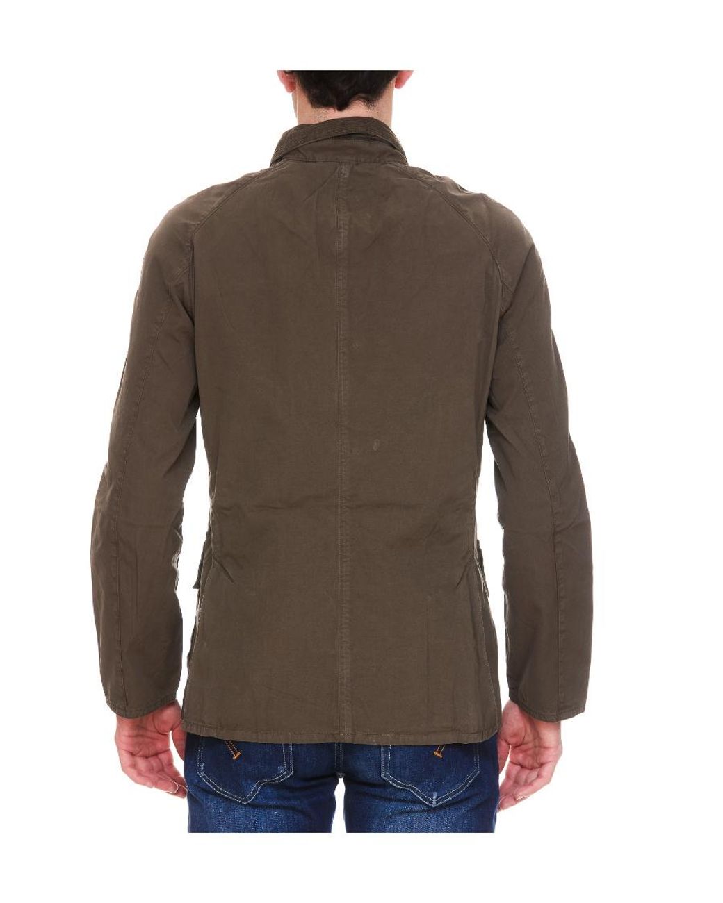 Barbour Brown Ashby Casual Jacket for men