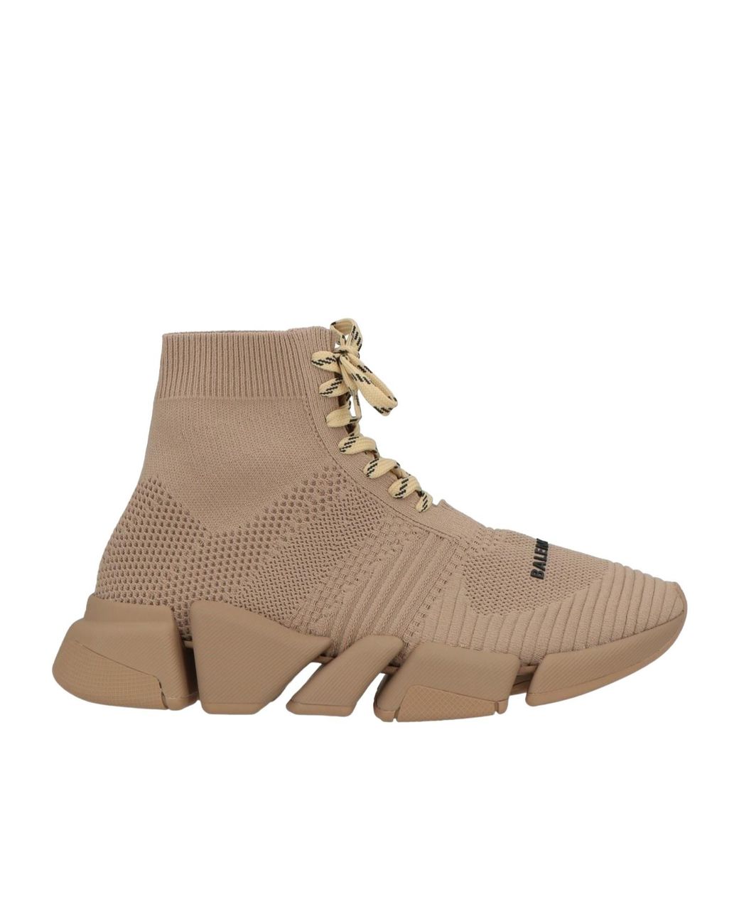 Balenciaga Brown High-Top Sneakers