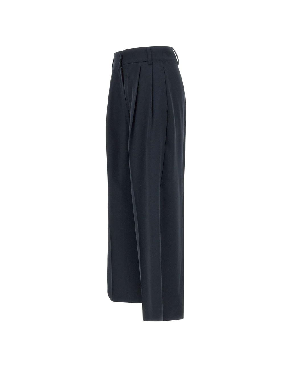 Max Mara Blue 'S Nichols Wide Leg Pants