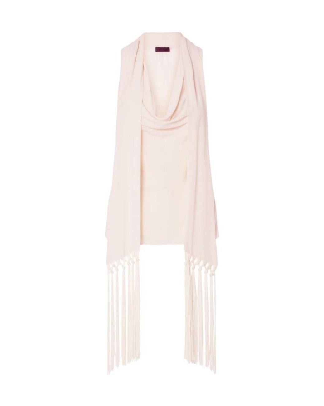 Liu Jo White Top With Scarf