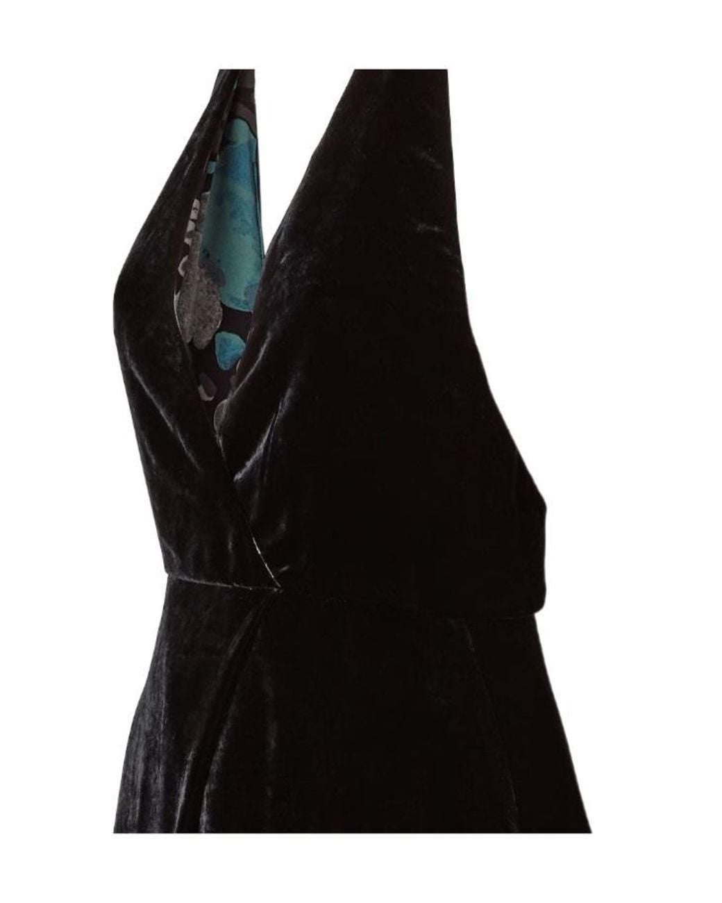 Fendi Black Velvet Dress
