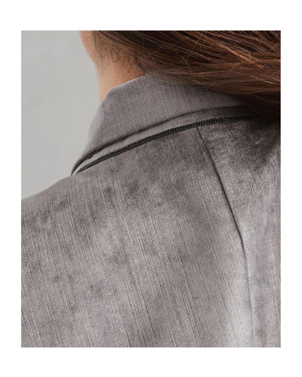 Brunello Cucinelli Multicolor Single-Breasted Long Sleeved Blazer