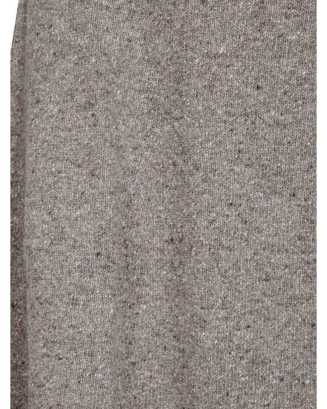 Weekend by Maxmara Gray Wkdaloa Flared Midi Tweed Skirt