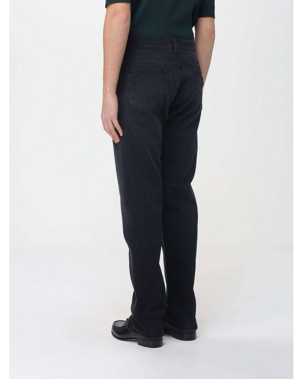 Dolce & Gabbana Blue Straight Leg Jeans for men