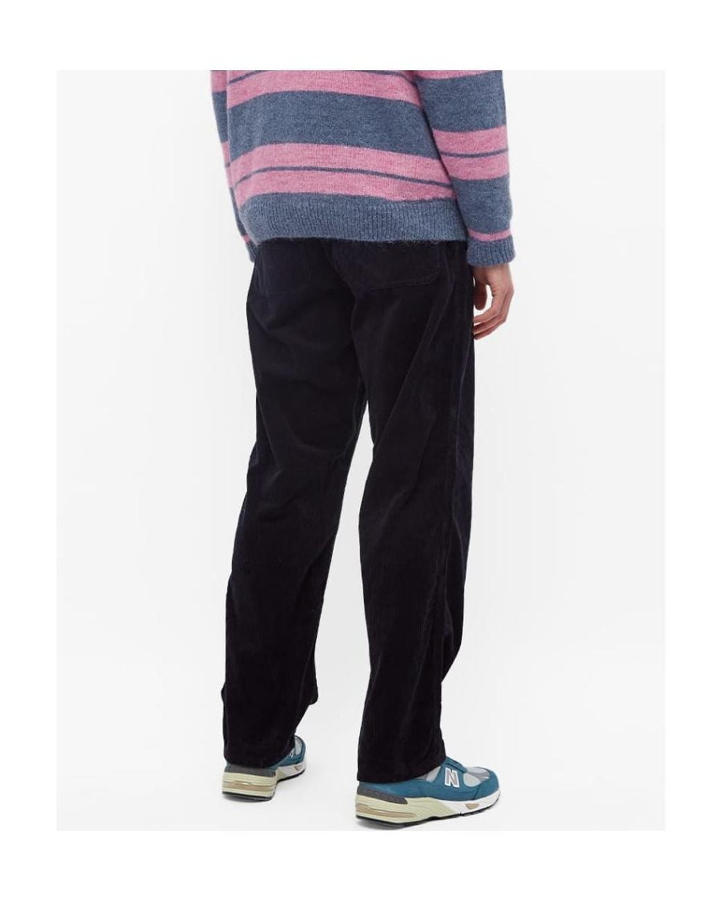 Carhartt Blue Logo Casual Pants for men