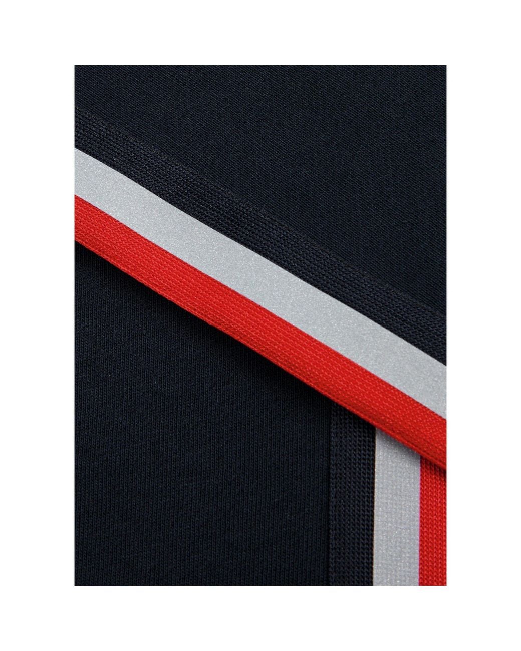 Moncler Blue Striped Sweatpants With Cuffed Ankles for men
