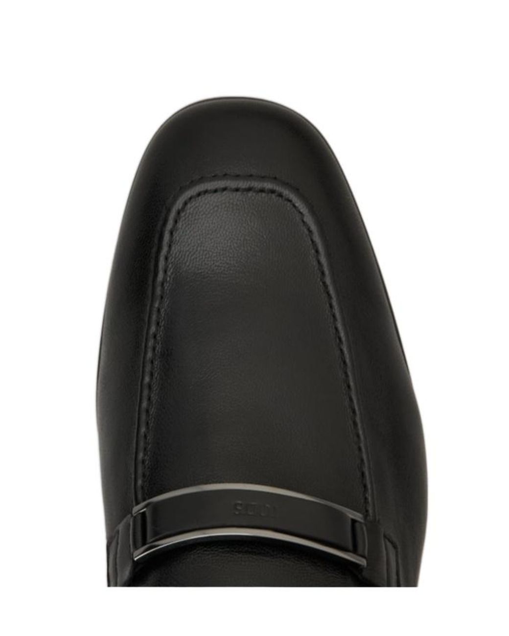 Tod's Black Logo Debossed Loafers for men