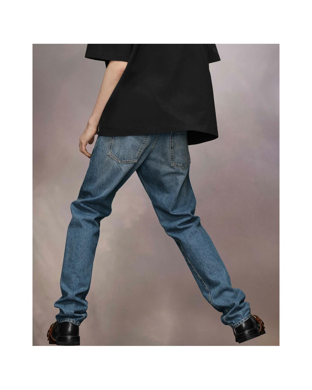 Maison Margiela Blue 4 Stitch Straight-Leg Jeans for men