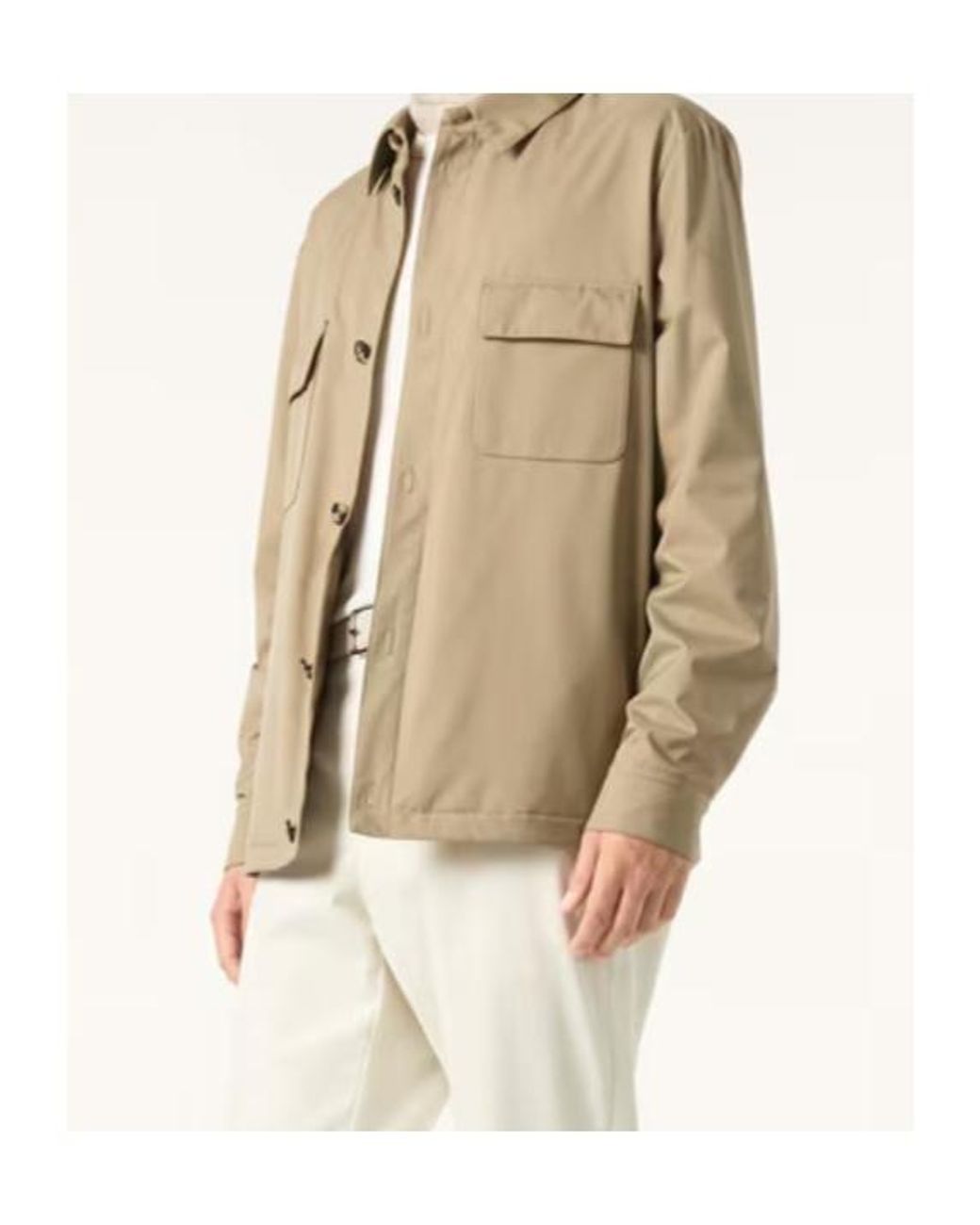 Loro Piana Natural Overshirt for men