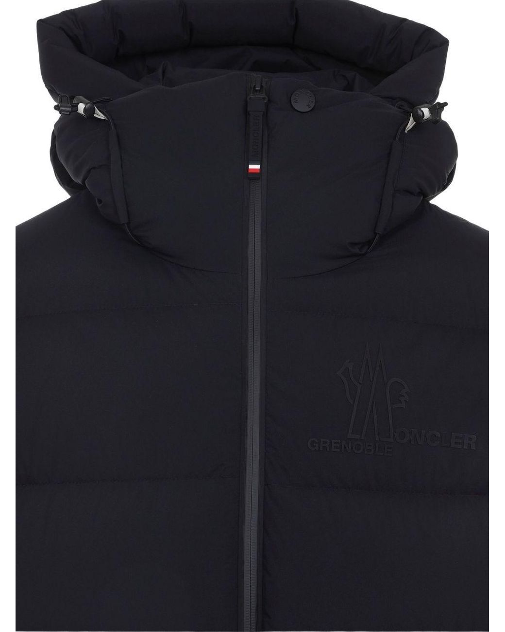 Moncler Blue Coats for men