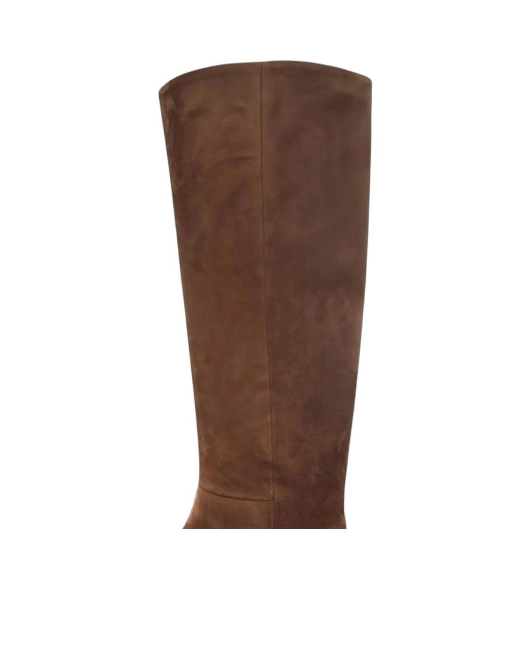 Vic Matié Brown Pointed-Toe Suede Knee-High Boots