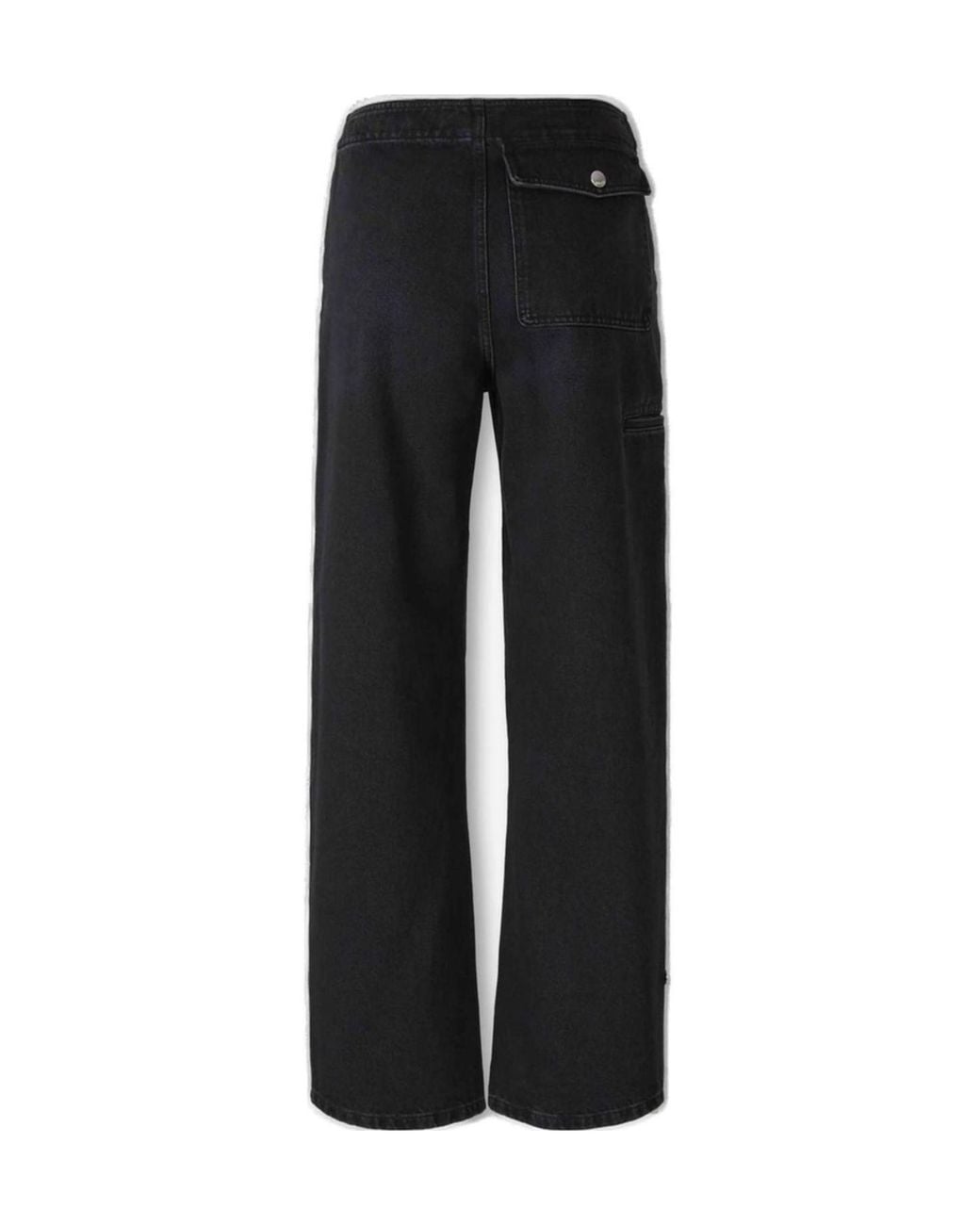 Marni Black Button-Embellished Jeans