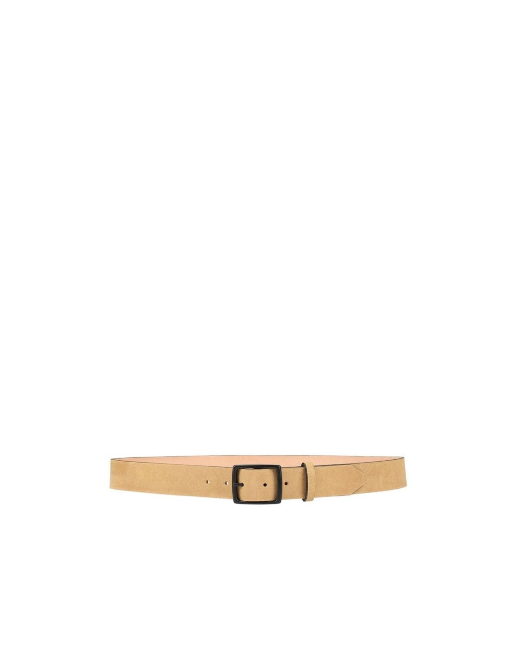 Rag & Bone Metallic Simple Suede Belt