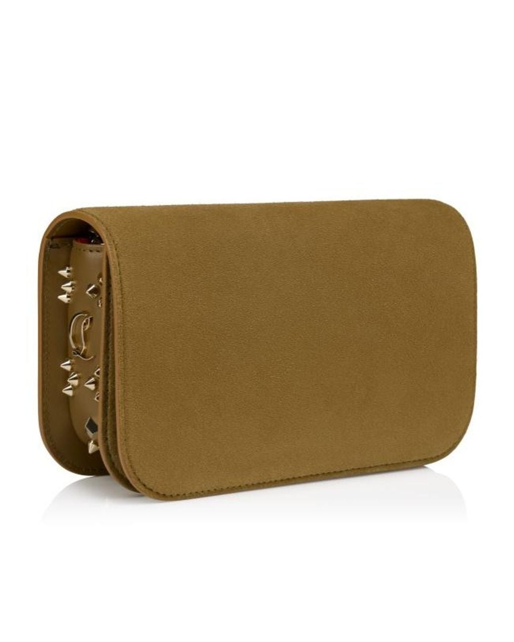 Christian Louboutin Natural Paloma Small Chain Clutch Bag