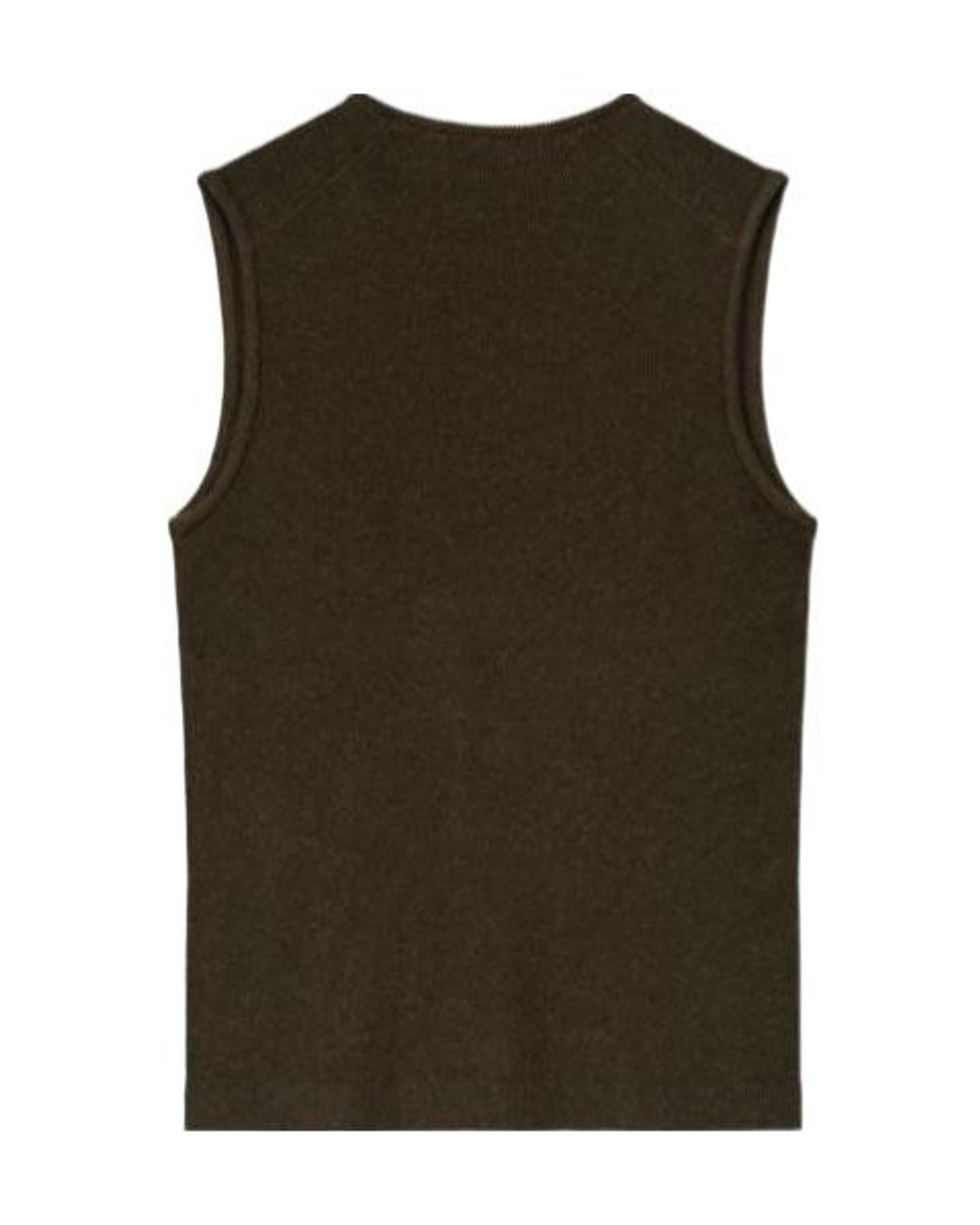 Fear Of God Green Logo Patch Ribbed Tank