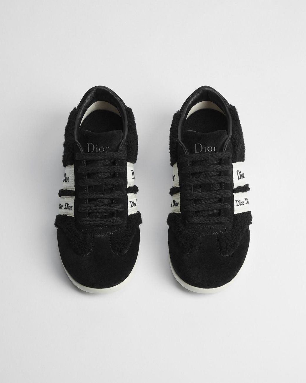Dior Black Alps Ribbon Sneaker