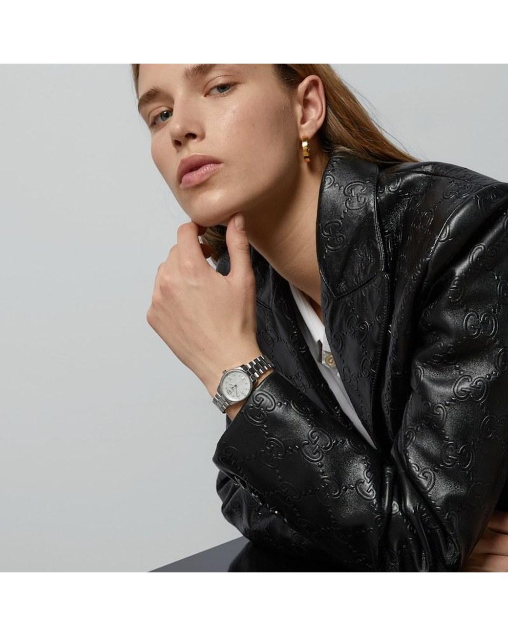 Gucci Gray G-Timeless Watch, 29Mm