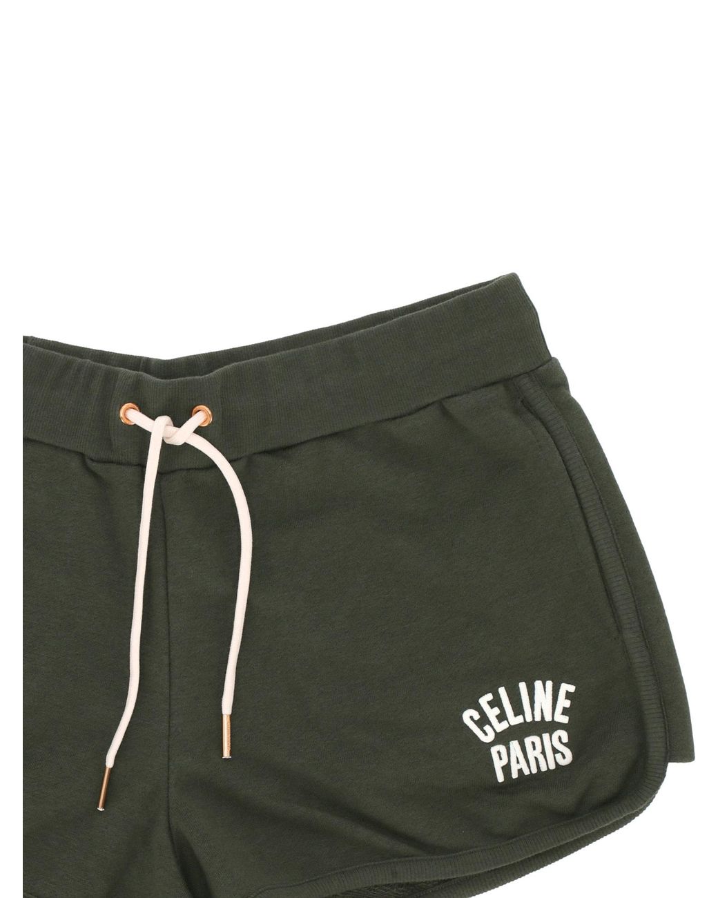 Céline Green Paris Mini Shorts