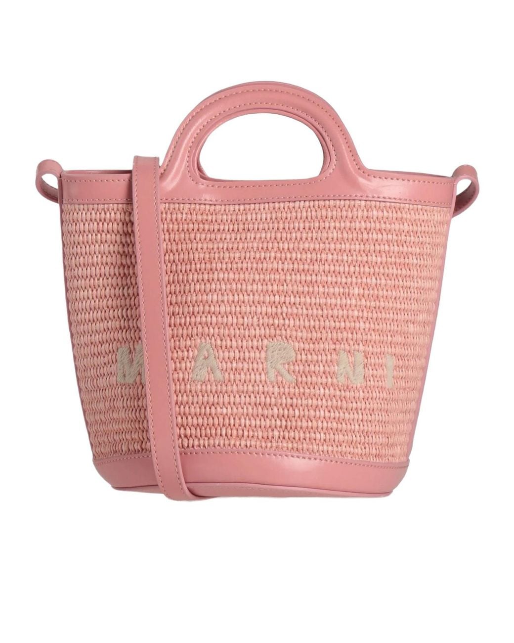 Marni Pink Medium Bucket Bag