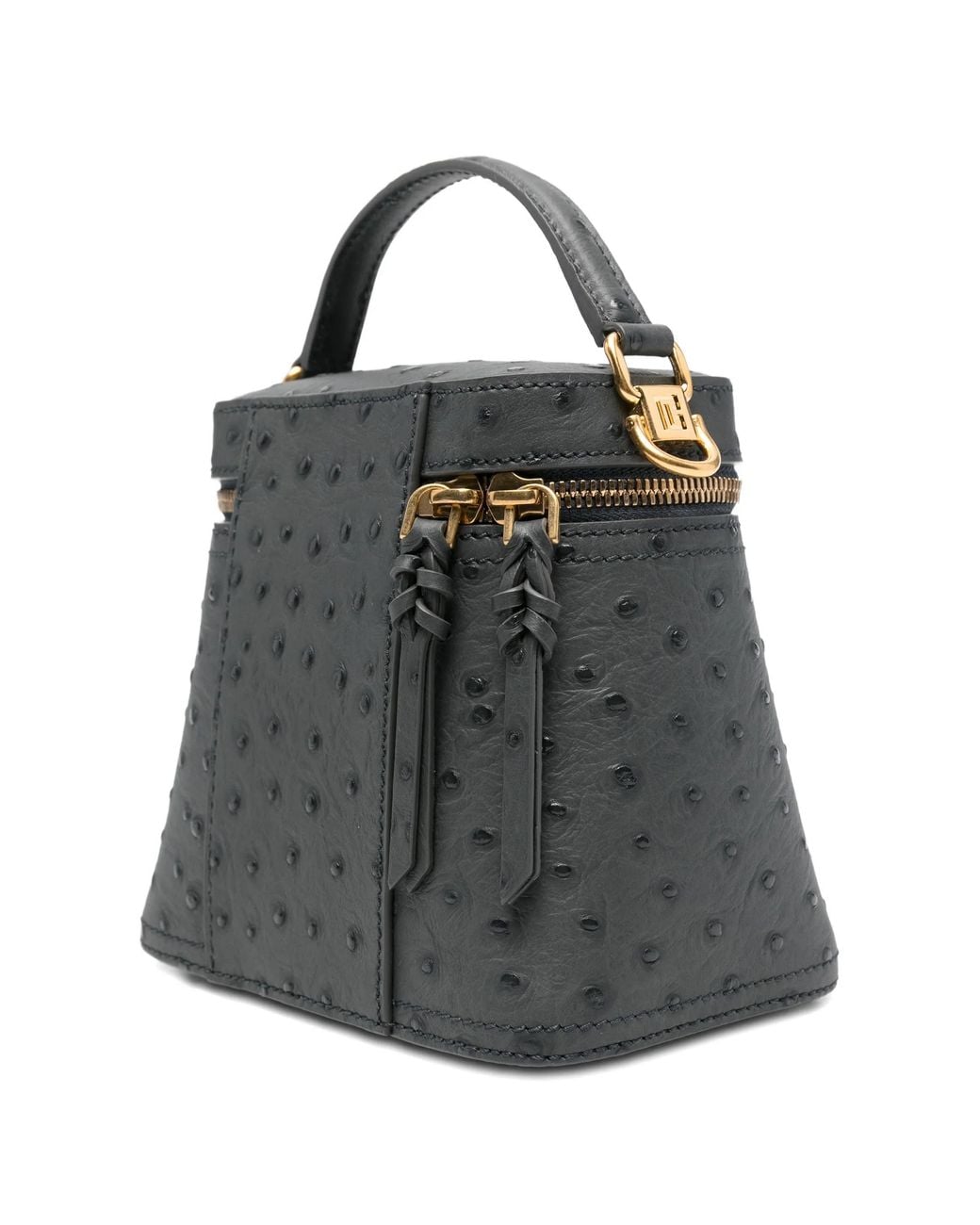 Balmain Black Top-Handle Cross Body Bag