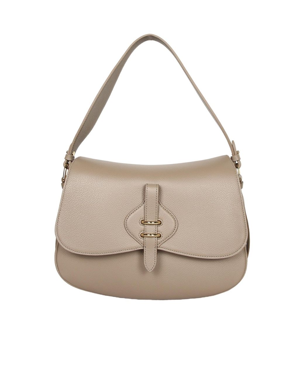 Coccinelle Natural Flap Shoulder Bag