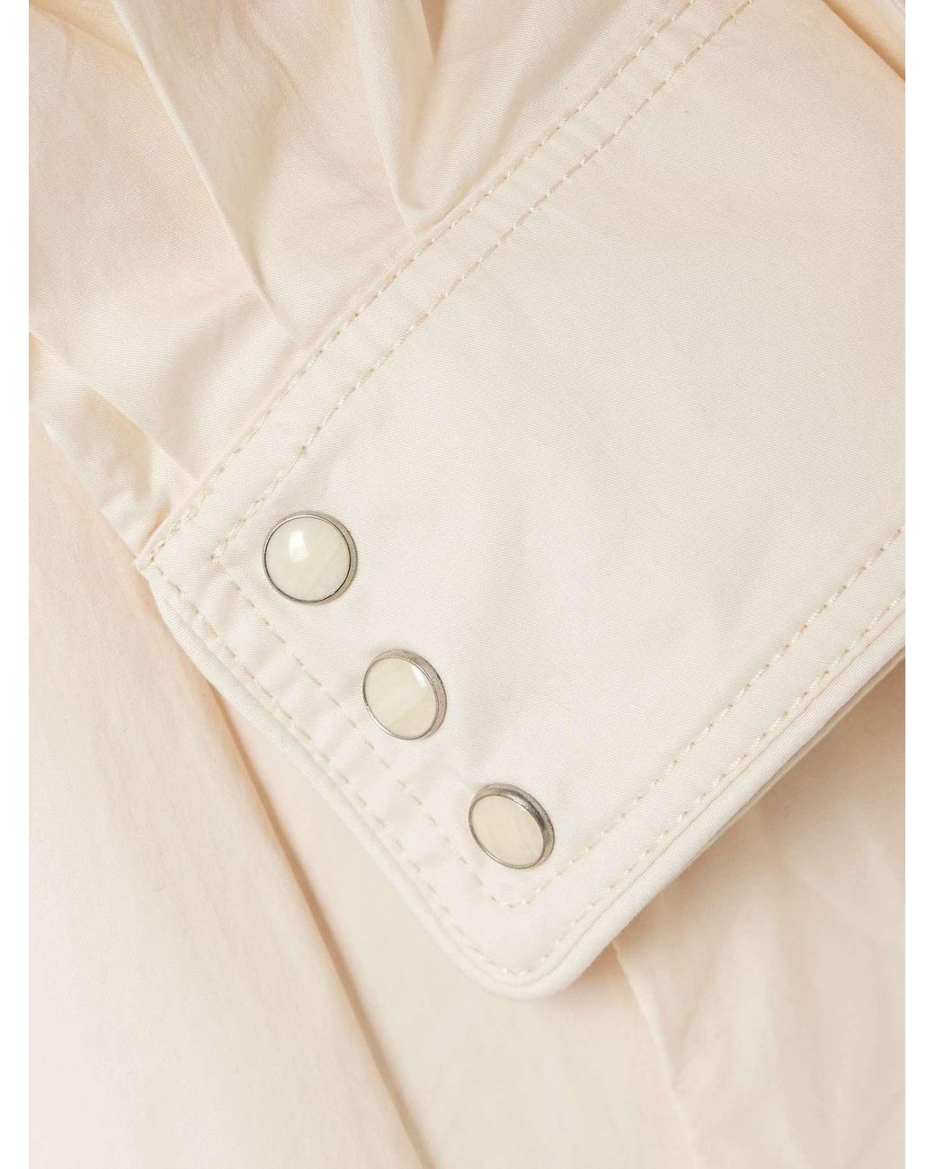 Johanna Ortiz Natural Lapel Long-Sleeved Dress