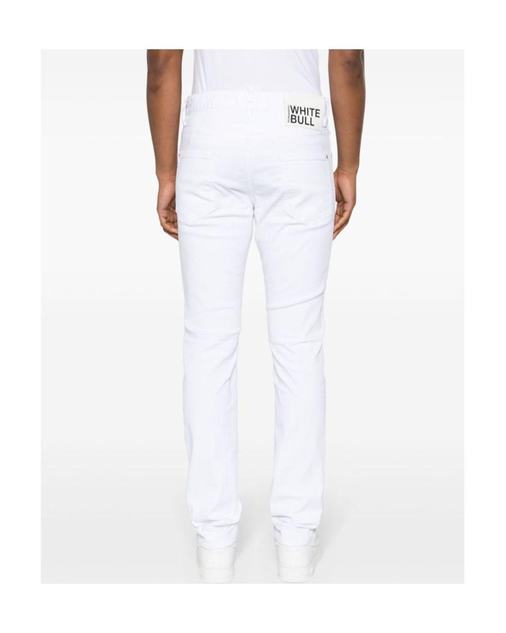 DSquared² White Cool Guy Slim-Fit Jeans for men
