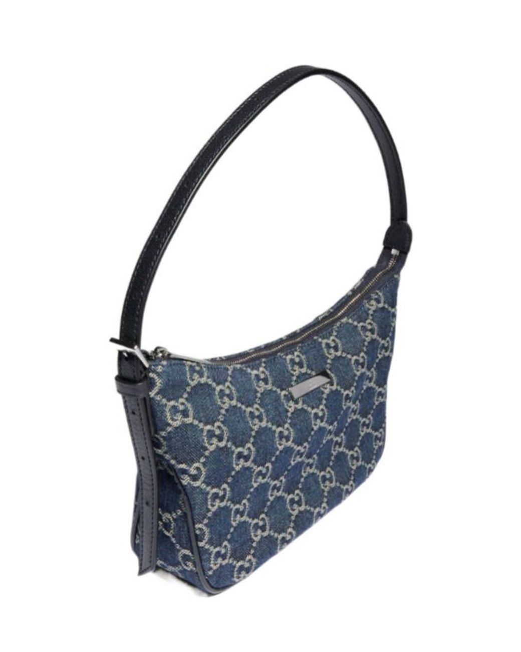 Gucci Blue Lady Lunetta Small Shoulder Bag