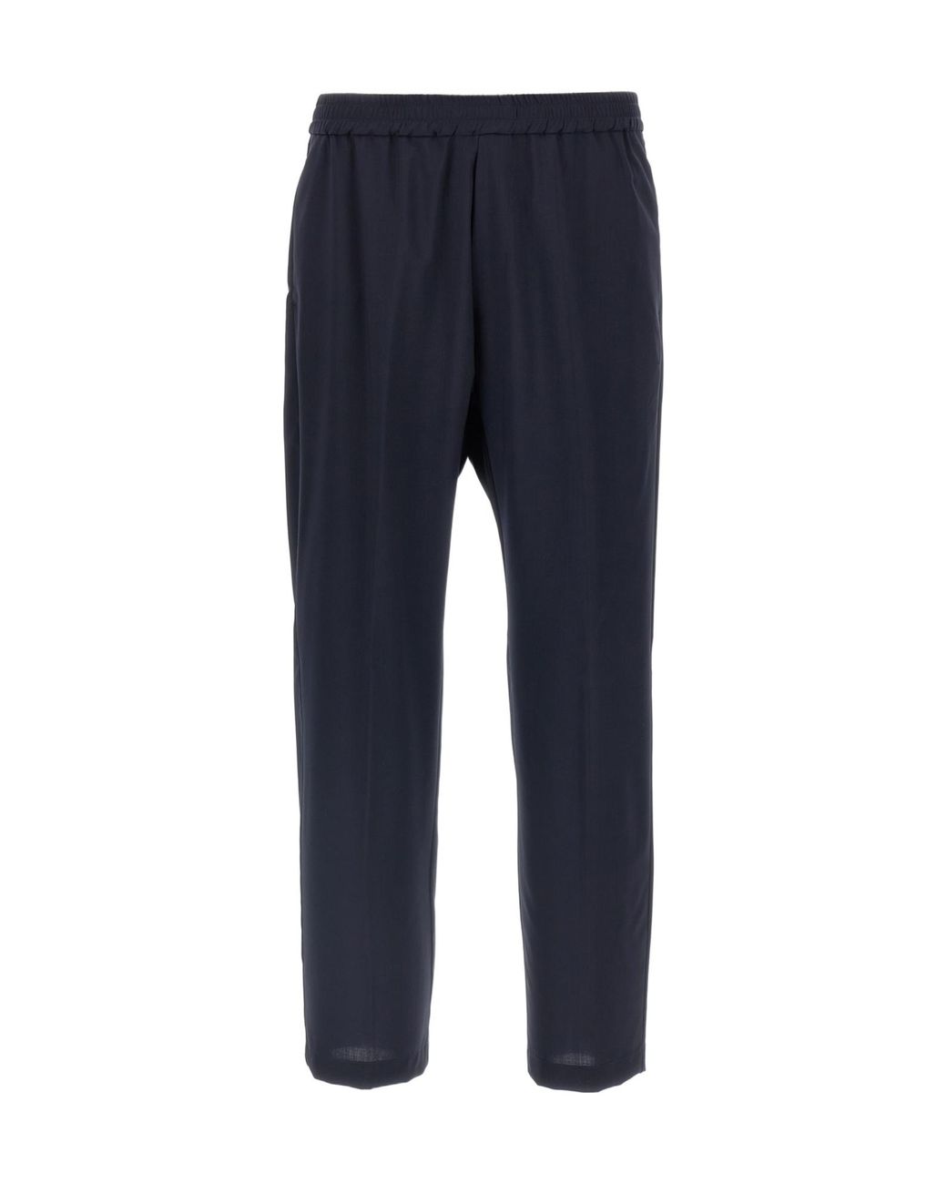 Barena Blue Bativoga Elastic Waist Pants for men