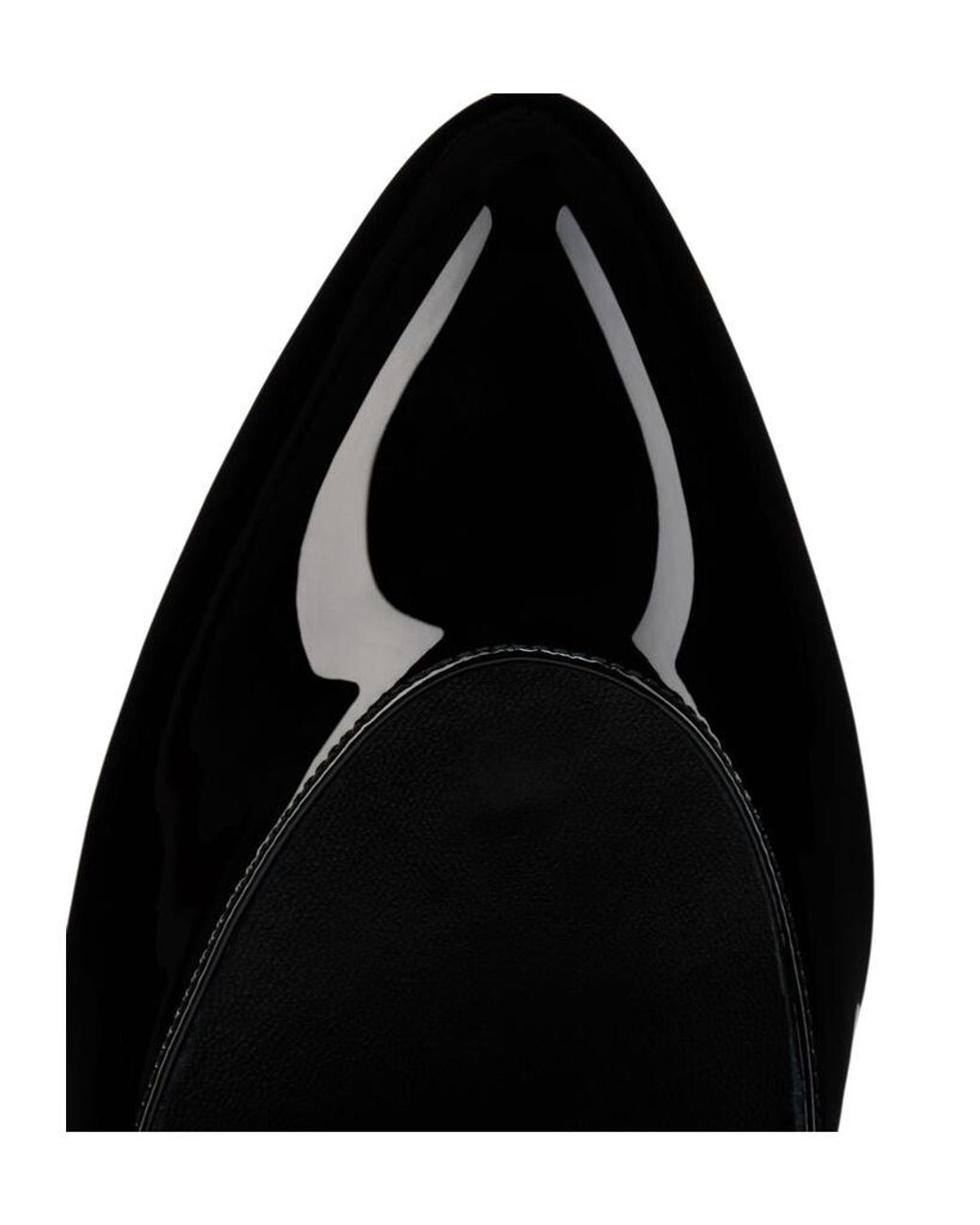 Christian Louboutin Black Fannylove Slip-On Pumps