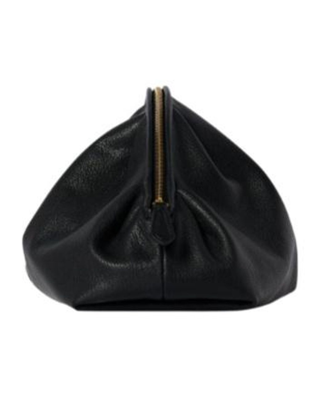 The Row Black Charlotte Clutch Bag