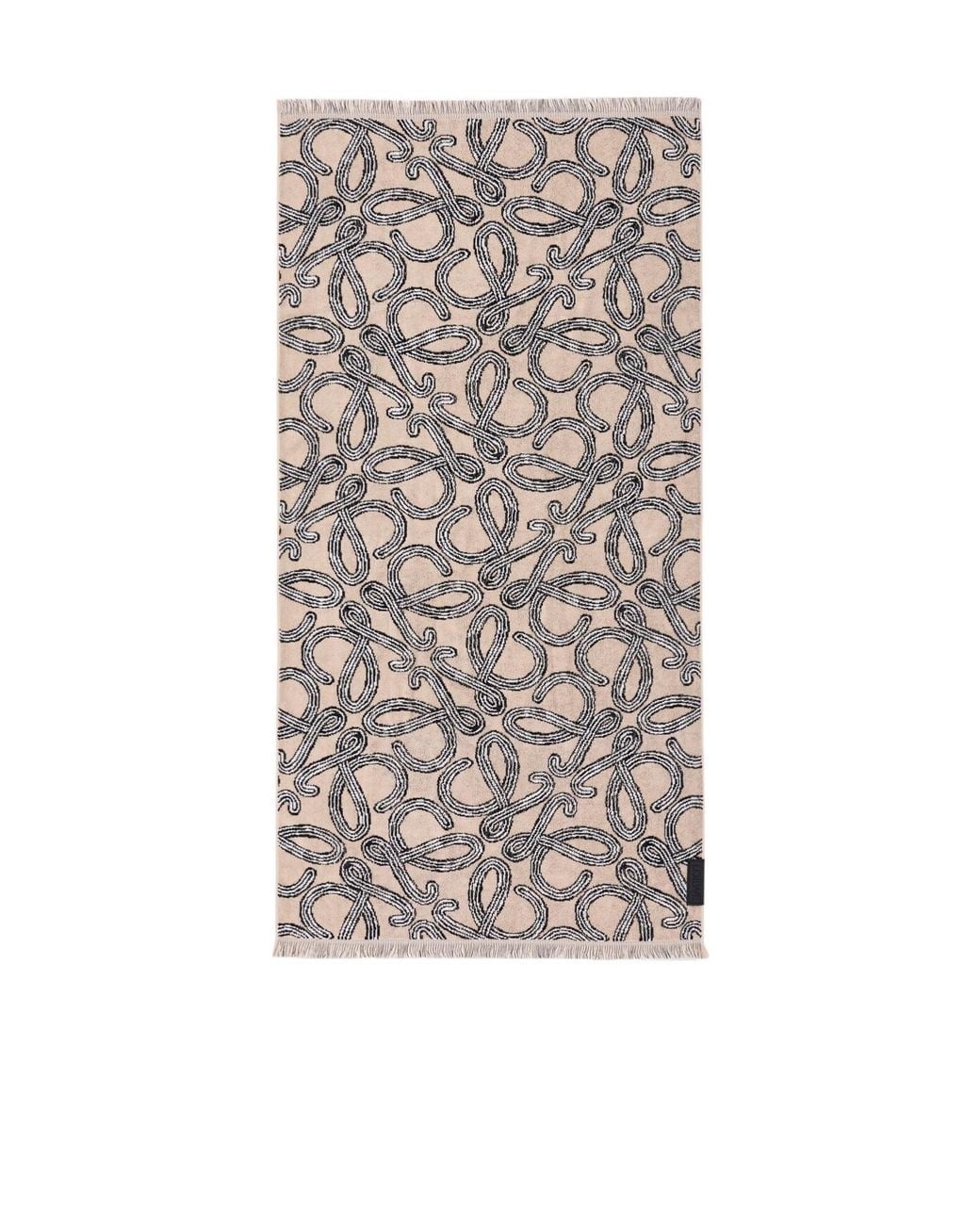 Loewe Multicolor Fringed Towel