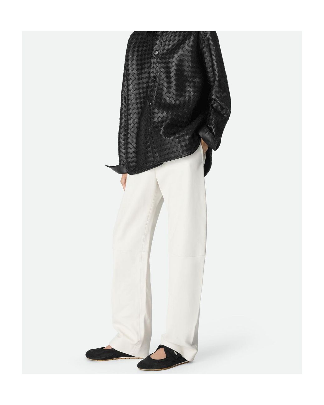 Bottega Veneta Black Orbit Flash Mary-Jane Sneaker