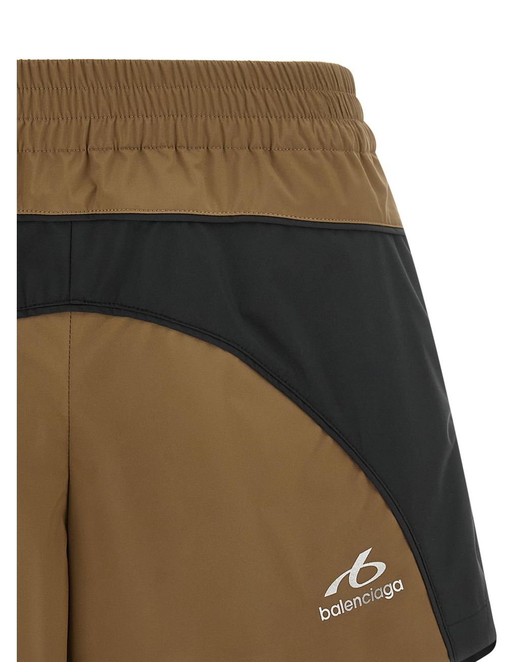 Balenciaga Natural Techwear Tracksuit Shorts