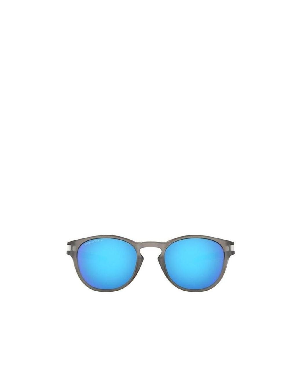 Oakley Blue Round-Frame Sunglasses for men