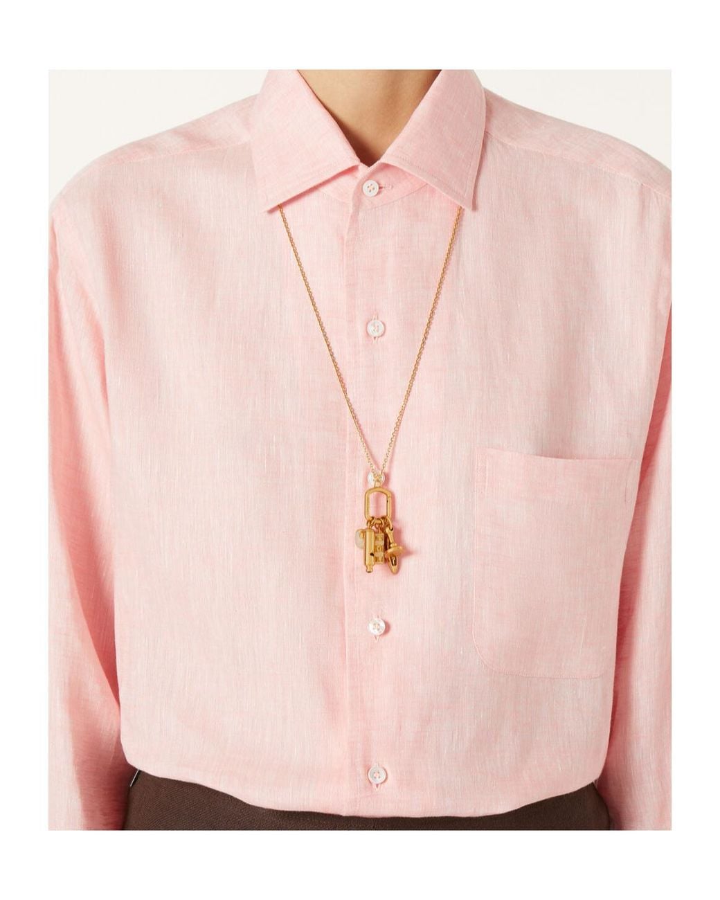 Loro Piana Pink André Shirt