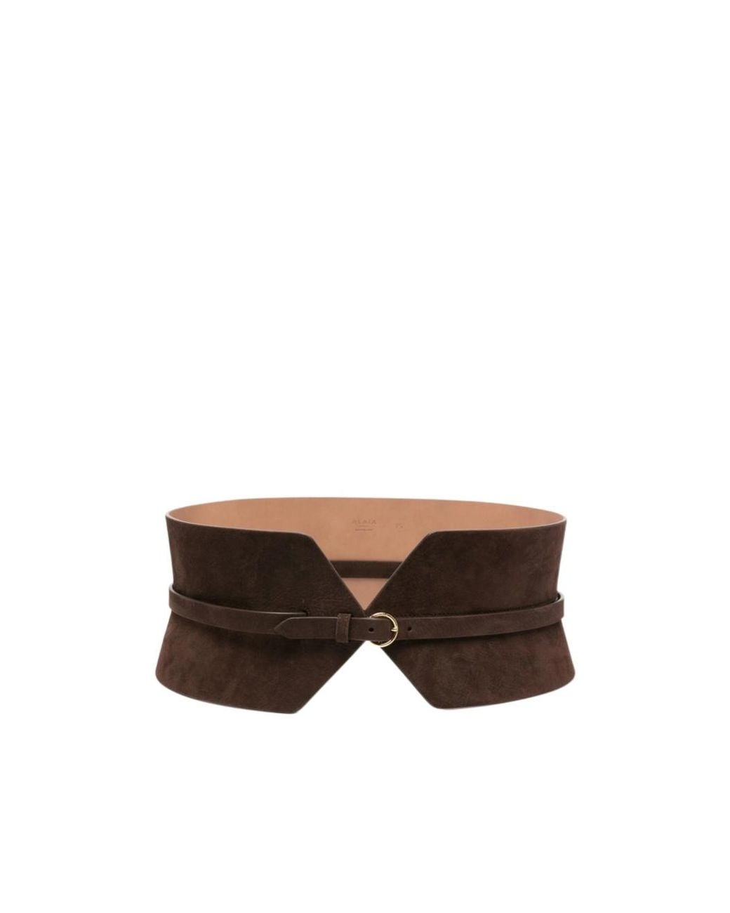 Alaïa Brown Wide Belt