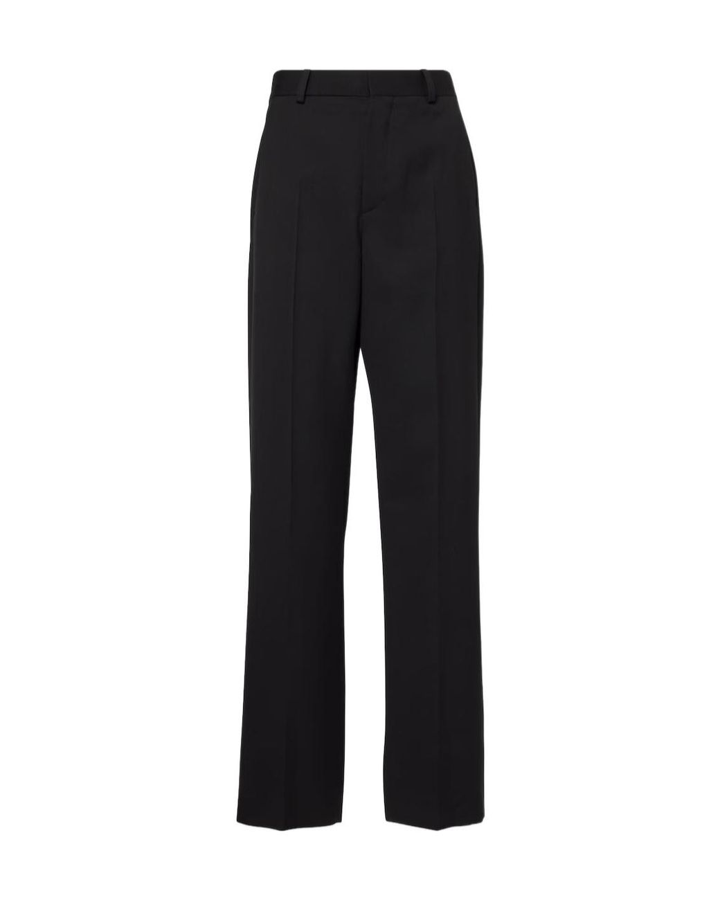 Wardrobe NYC Black Straight-Leg Casual Pants