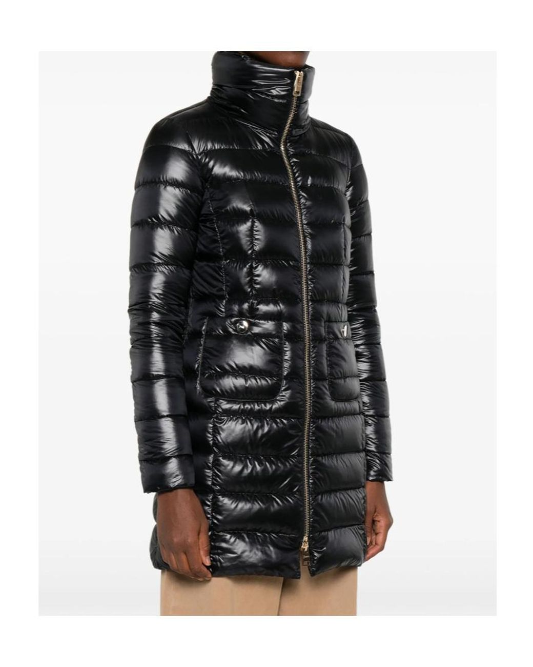 Herno Black Outerwears