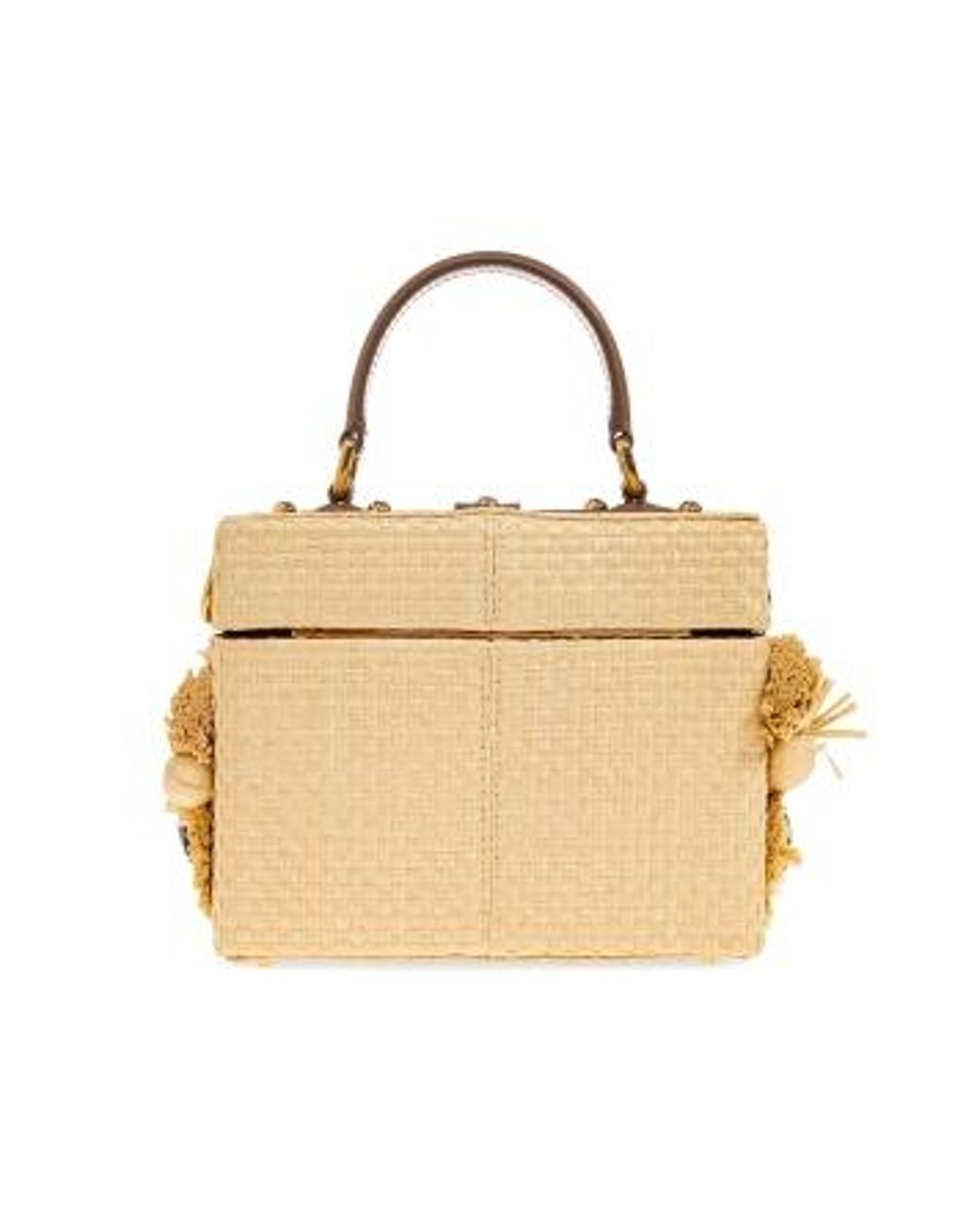 Dolce & Gabbana Metallic Crystal-Embellished Tote Bag
