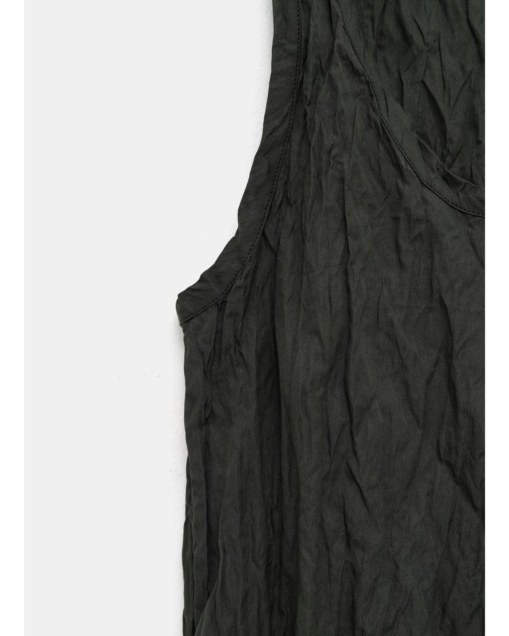 Totême Black Textured Sleeveless Dress