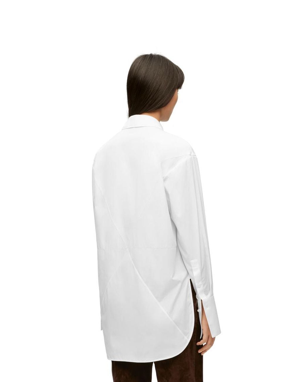 Loewe White Puzzle Fold Shirt
