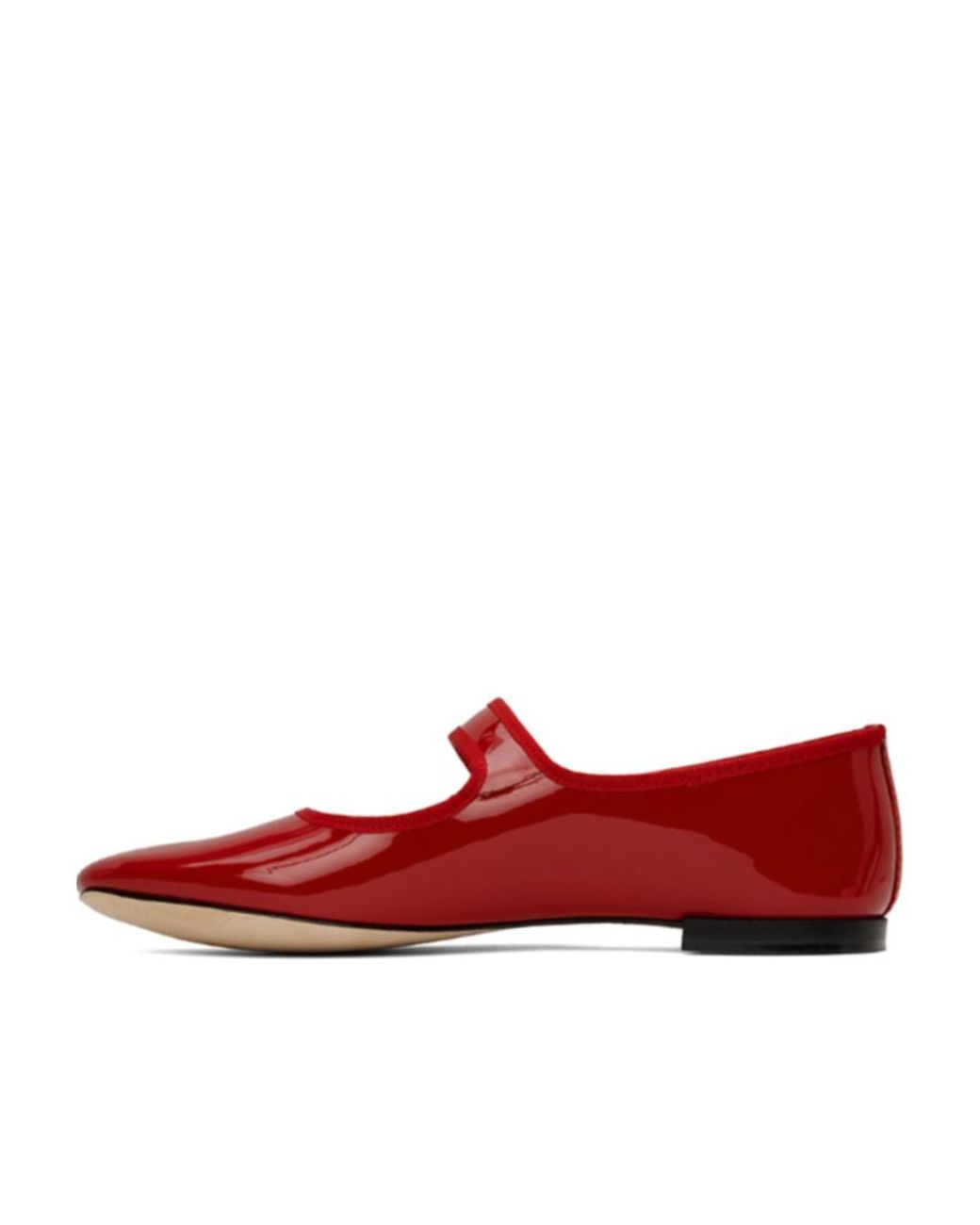 Repetto Red Georgia Patent-Leather Mary Jane Pumps