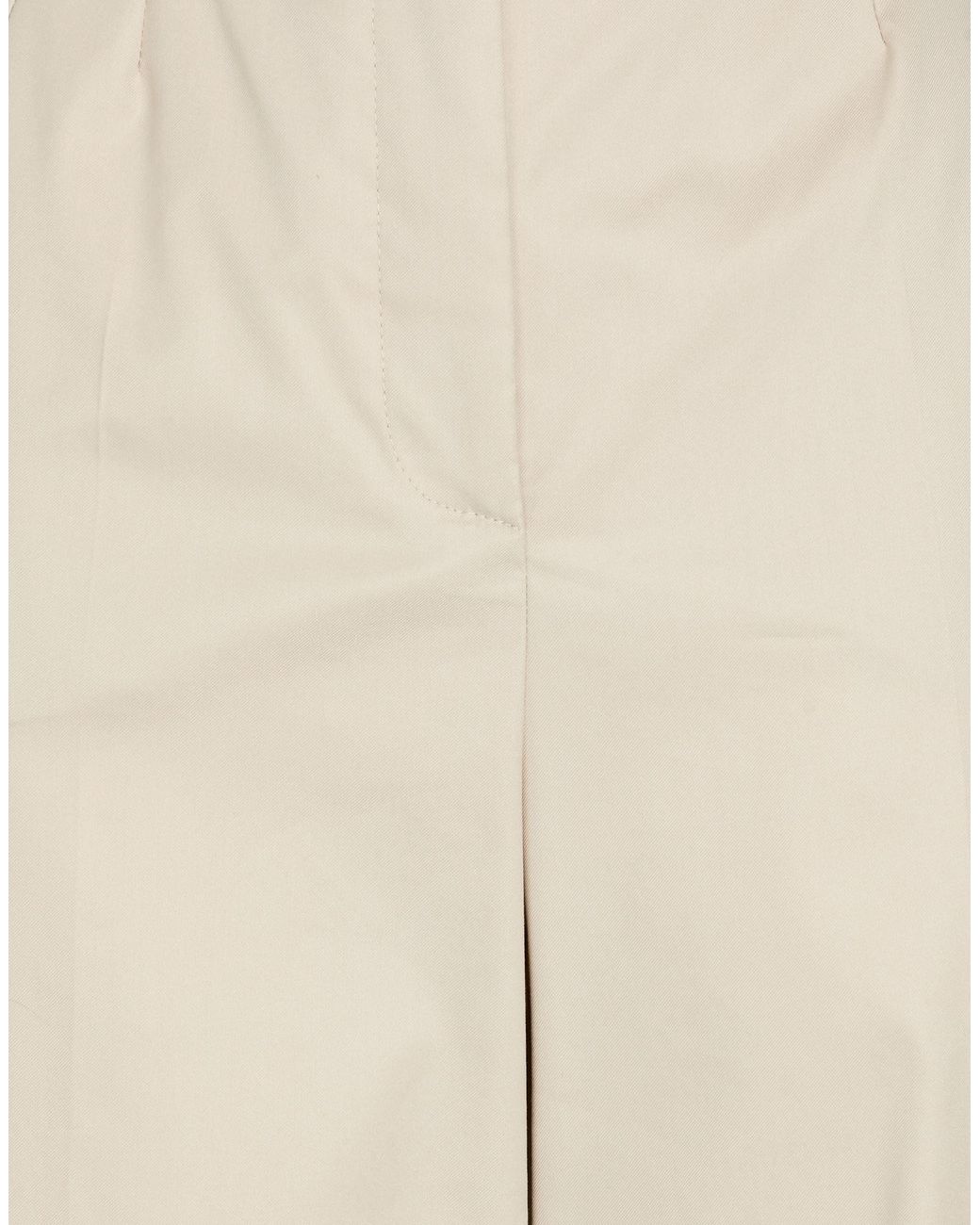 Dolce & Gabbana White Solid Colour Wide-Leg Trousers