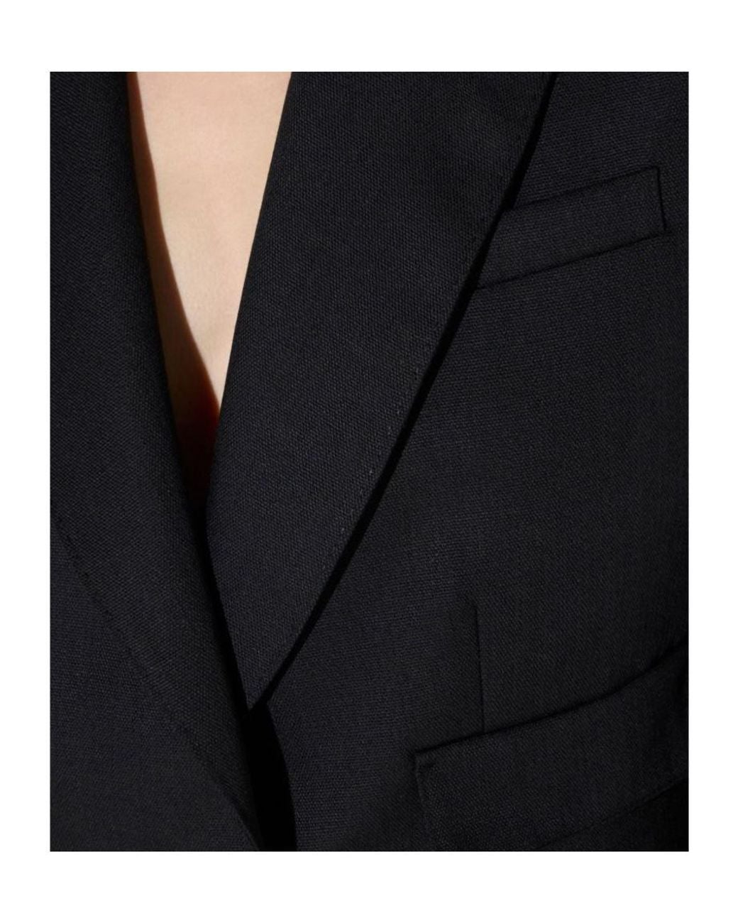 Elisabetta Franchi Blue Long-Sleeve Blazer