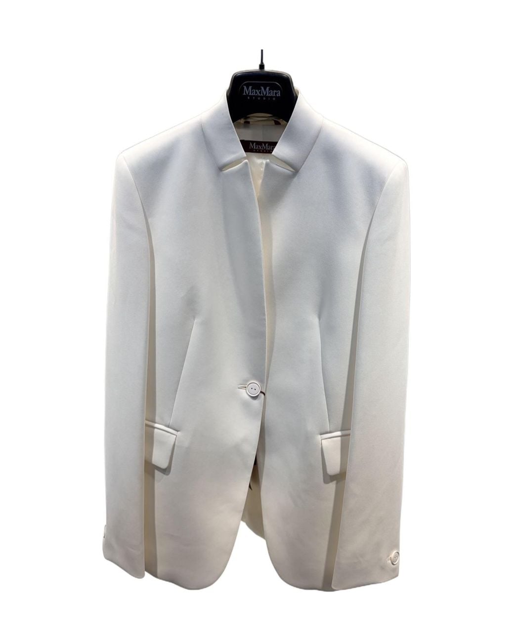 Max Mara Gray Long Sleeve Casual Jacket
