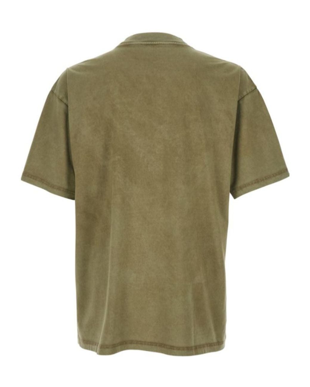 Represent Green Logo Faded T-Shirt for men