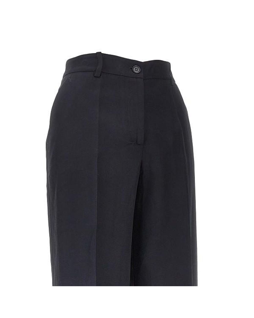 P.A.R.O.S.H. Blue P.A.R.O..H. Flared Trousers