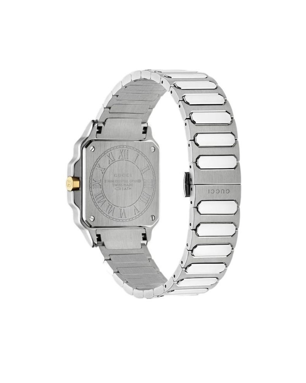 Gucci White G-Flat Watch, 30Mm