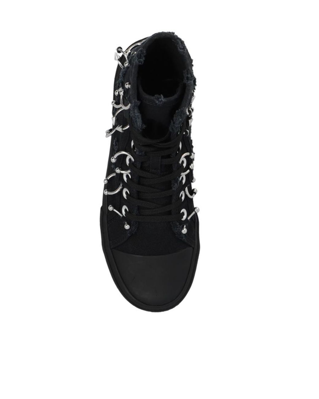 Balenciaga Black Balenciaga Paris High-Top Sneaker